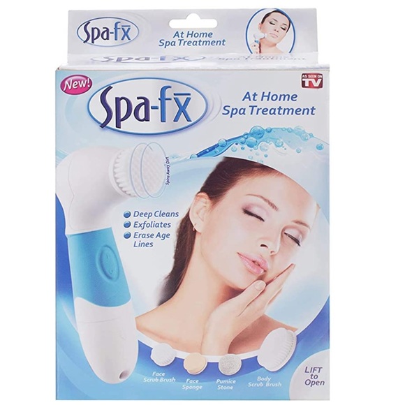 Spa-FX Other - Spa FX Rotating Facial Body Scrubber 5 Piece